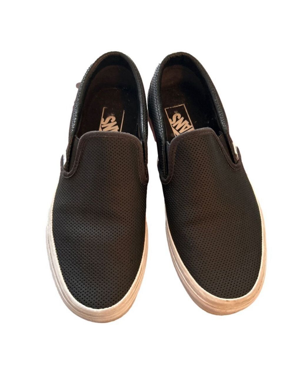 Unisex Vans Slip-On Shoes - Black - Size 7
